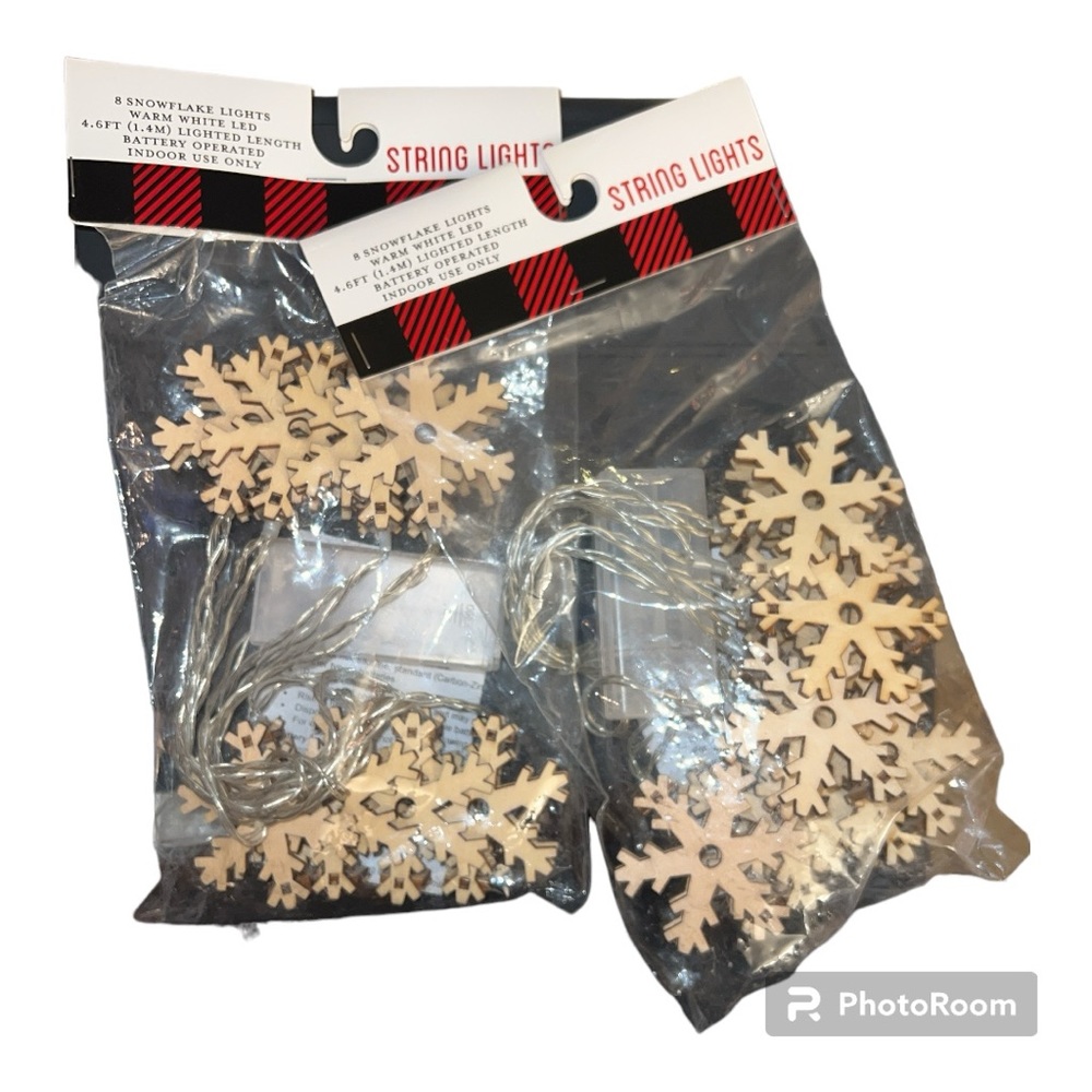 Target Bullseye 3 Sets Nordic Snowflake String Lights